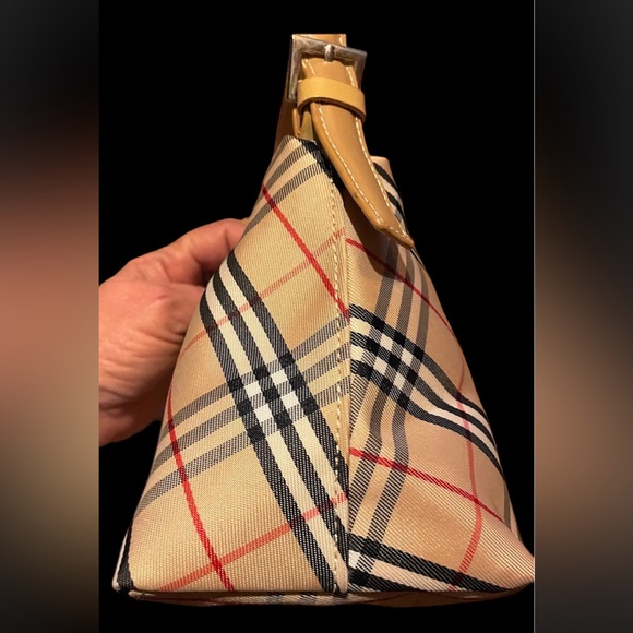 Burberry Vintage Blue Label Nova Check Purse Bag - Picture 4 of 9
